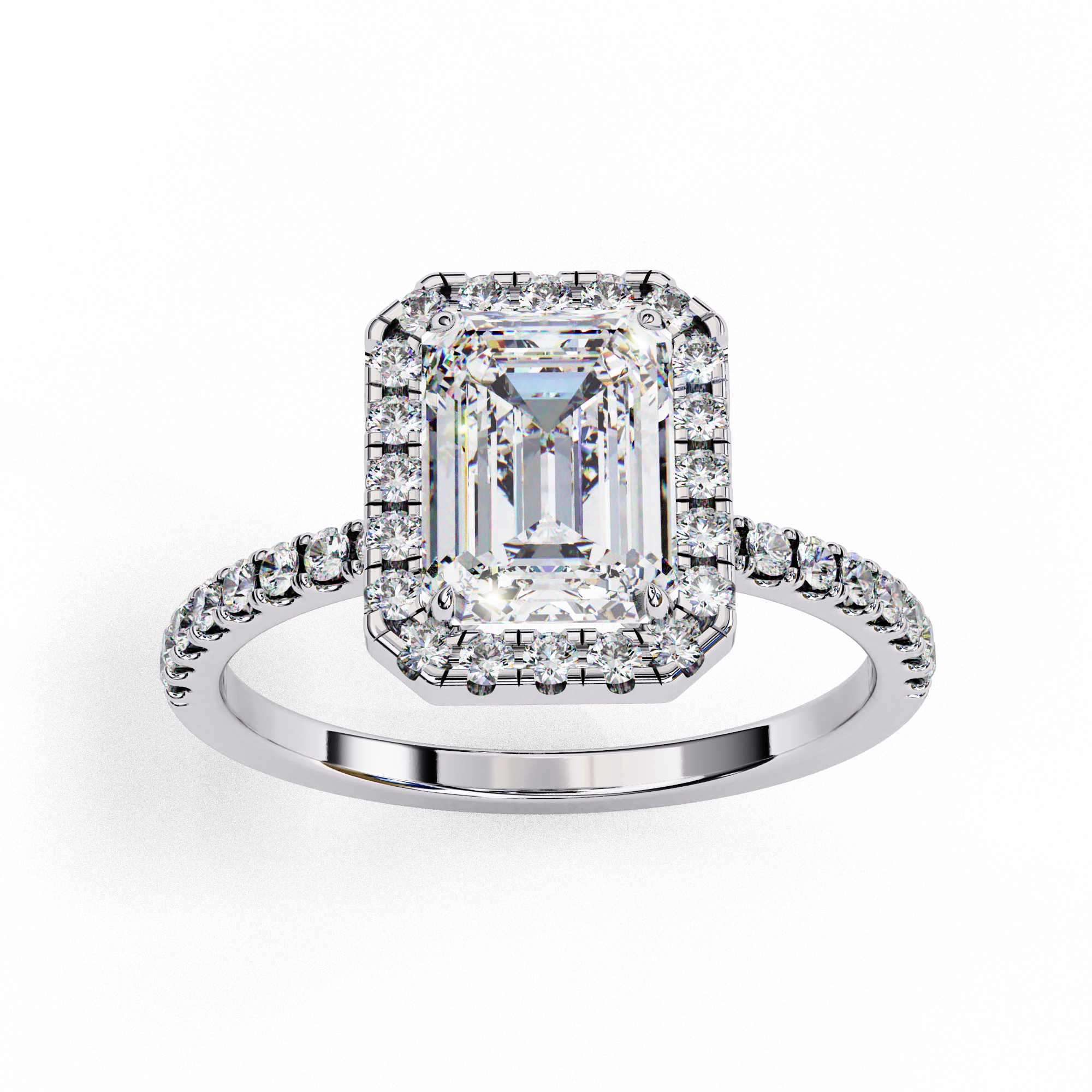 Emerald Solitaire Ring