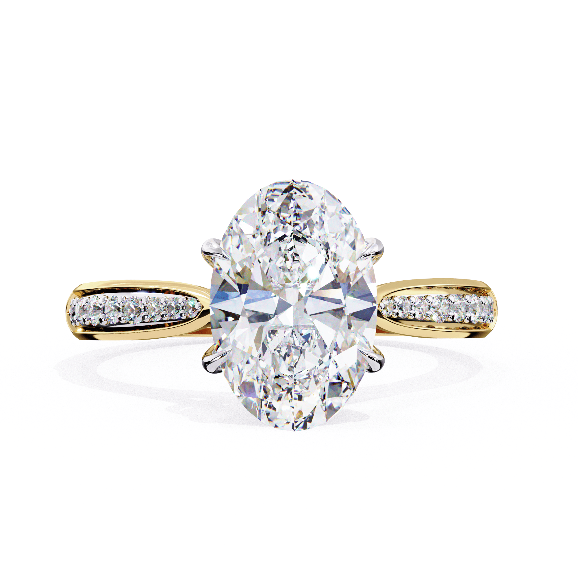 Oval Solitaire Ring