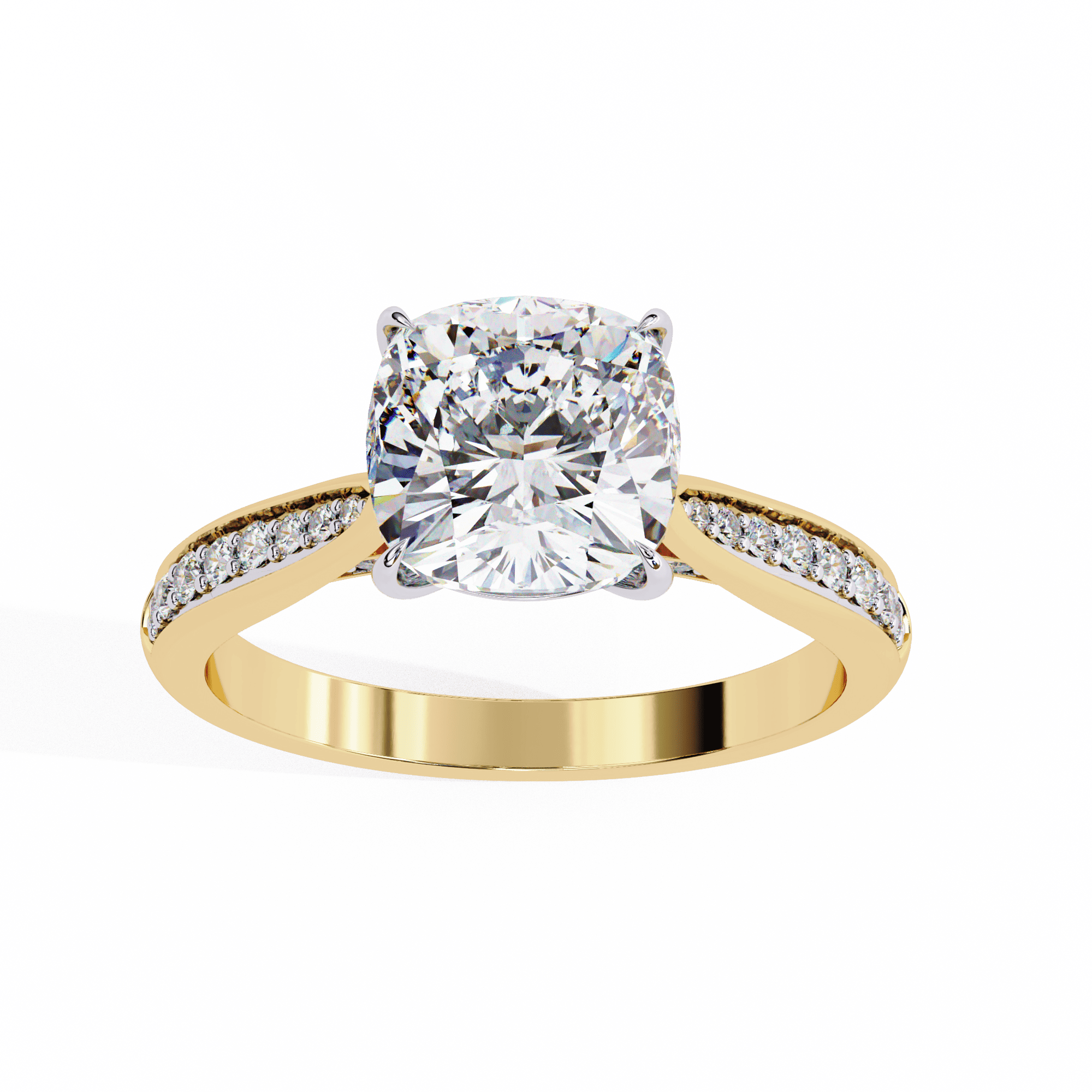 Cushion Square Ring 