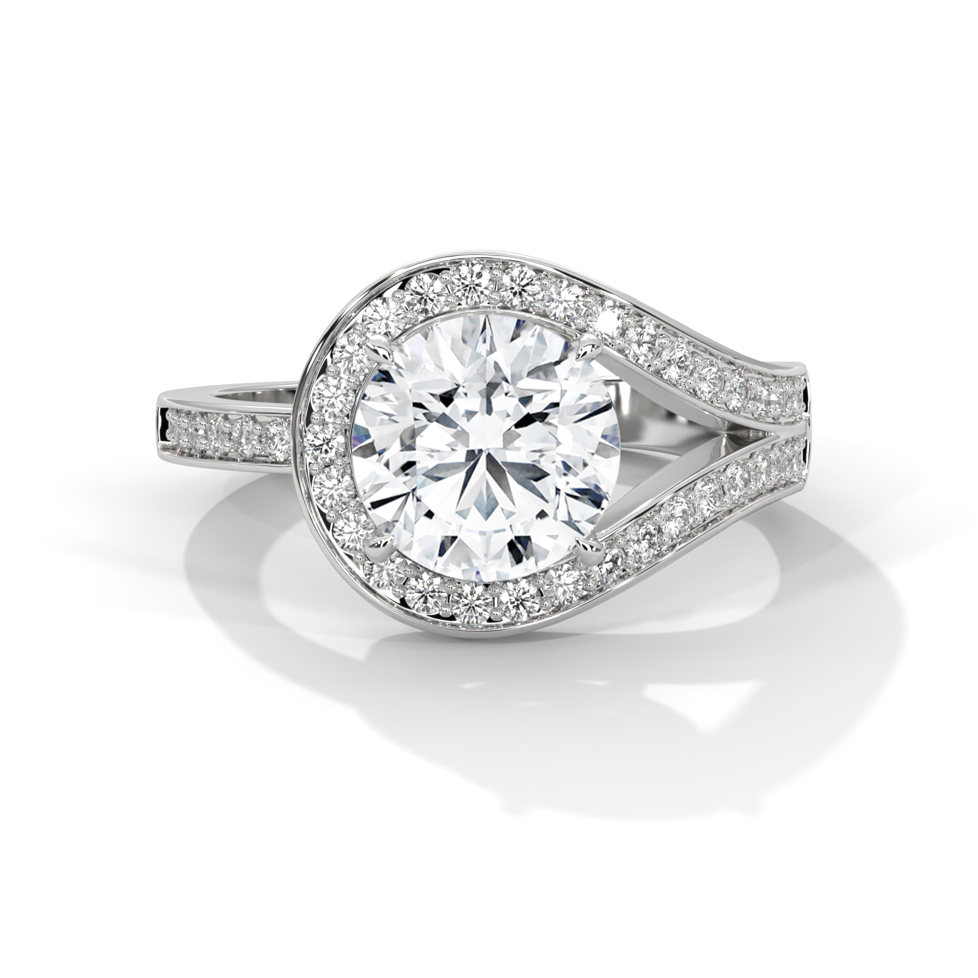 Eternal sparkle diamond ring