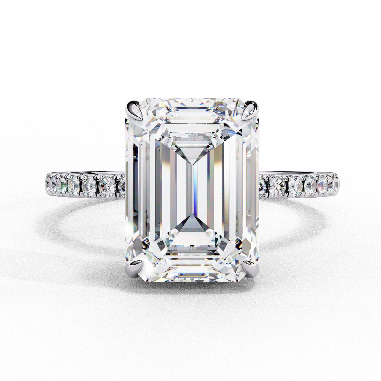 Emerald Solitaire Ring