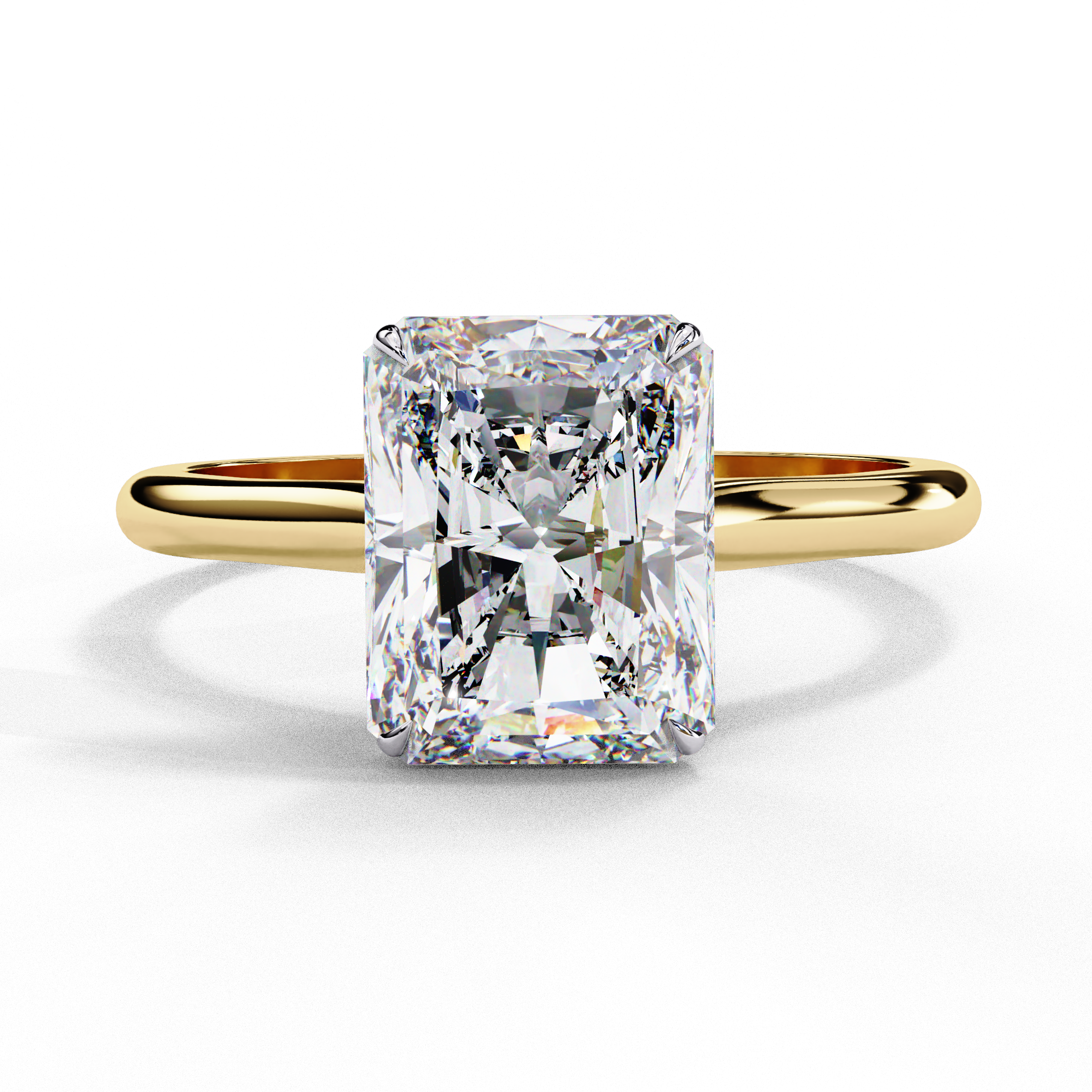 Solitaire Radiant Ring 