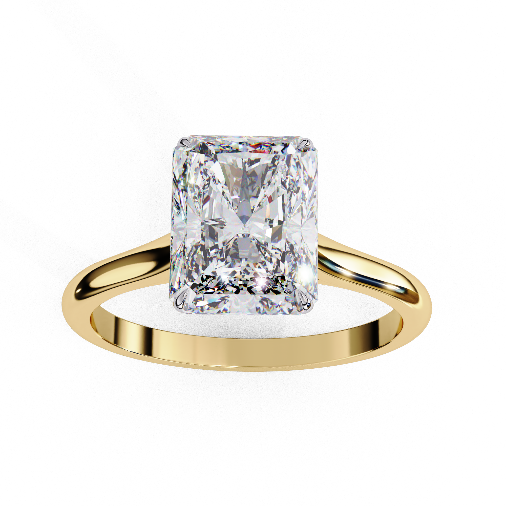 Solitaire Radiant Ring 