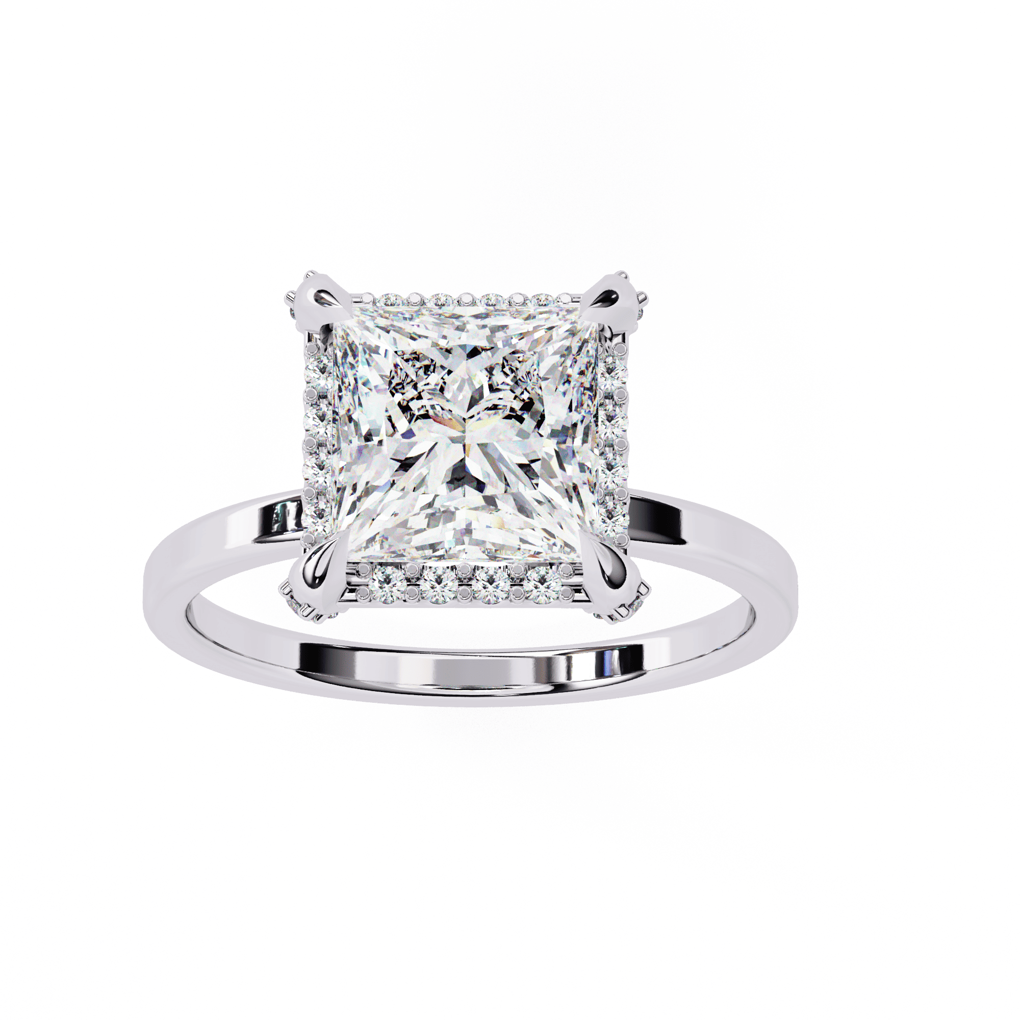 PRINCESS DIAMOND RING 