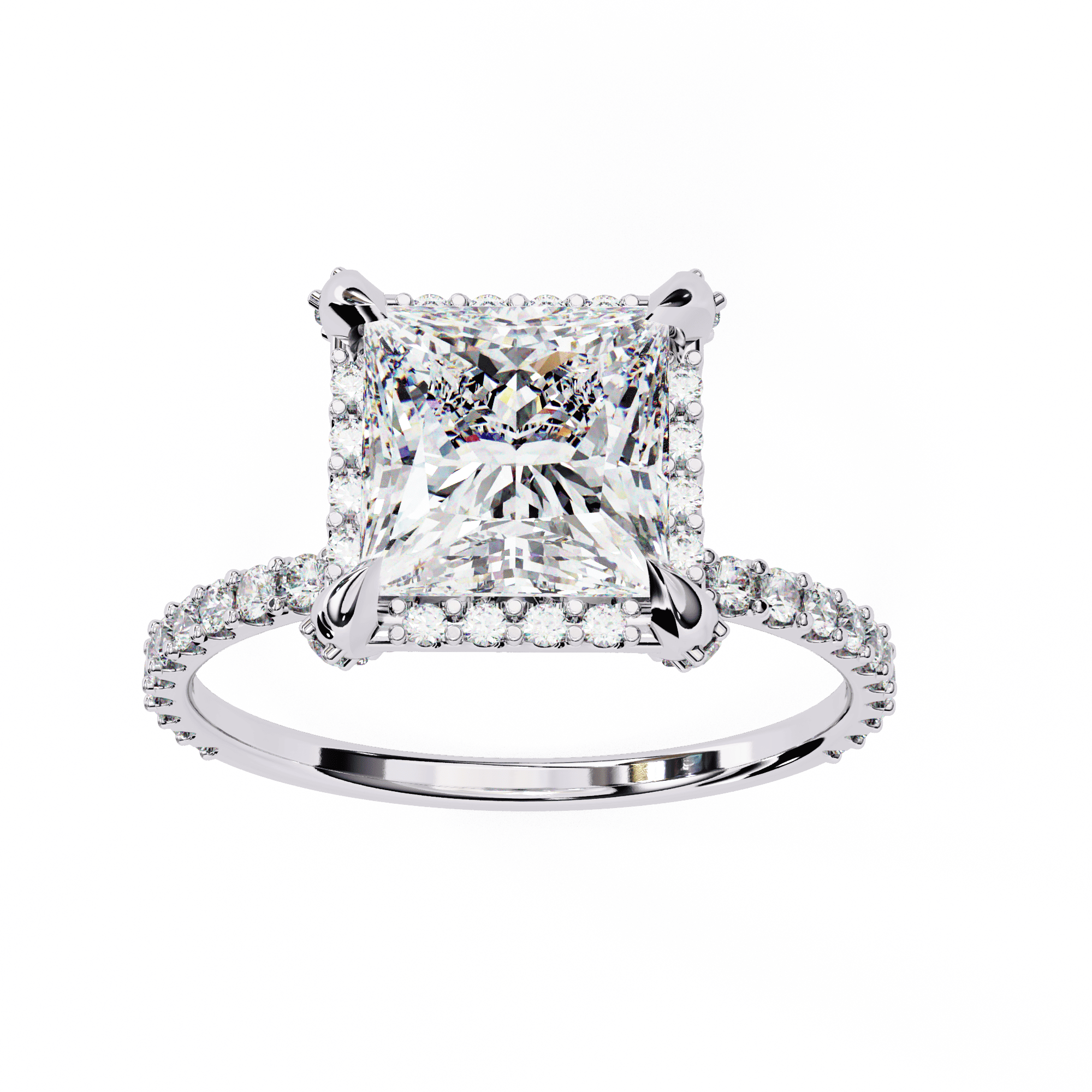 PRINCESS DIAMOND RING 