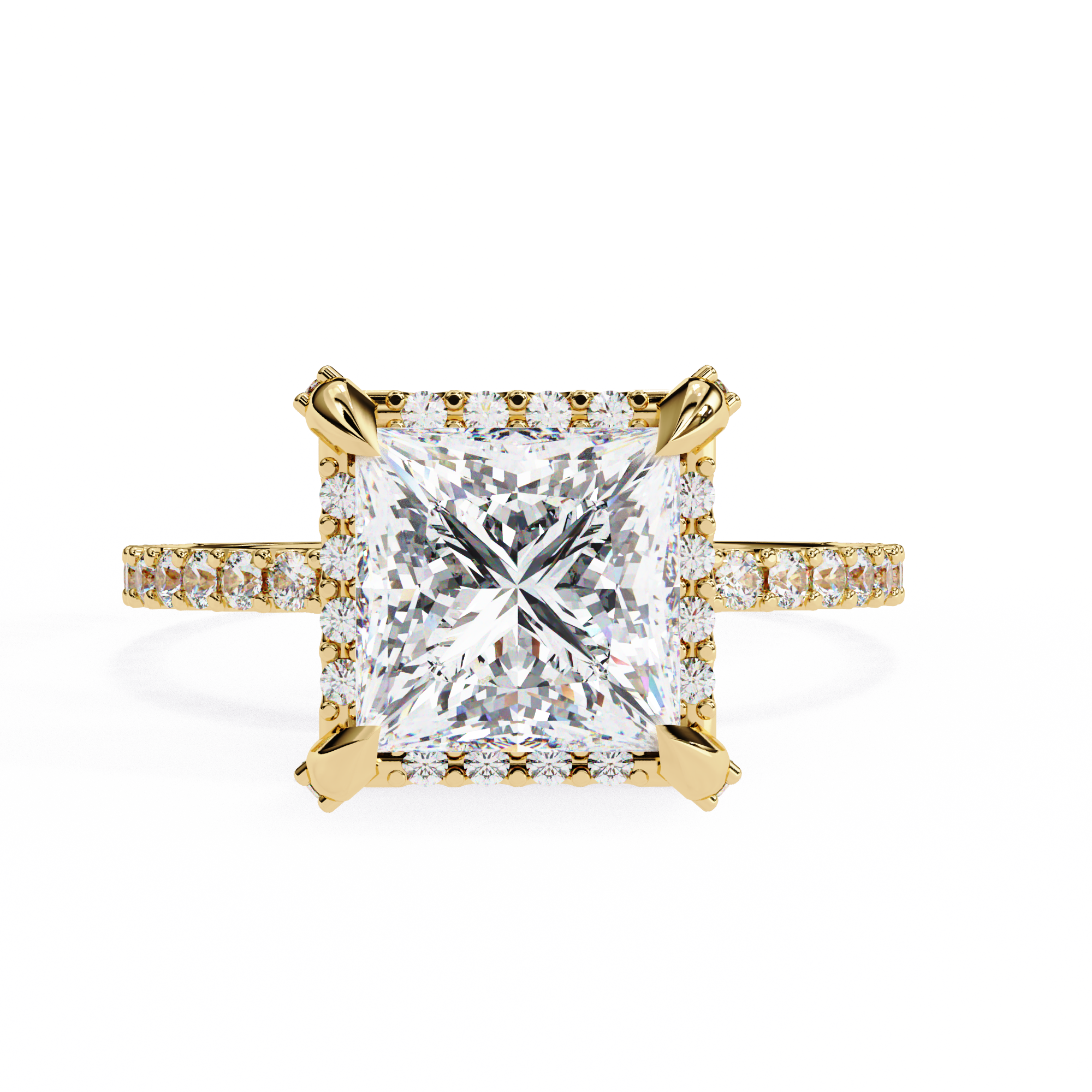 PRINCESS DIAMOND RING 