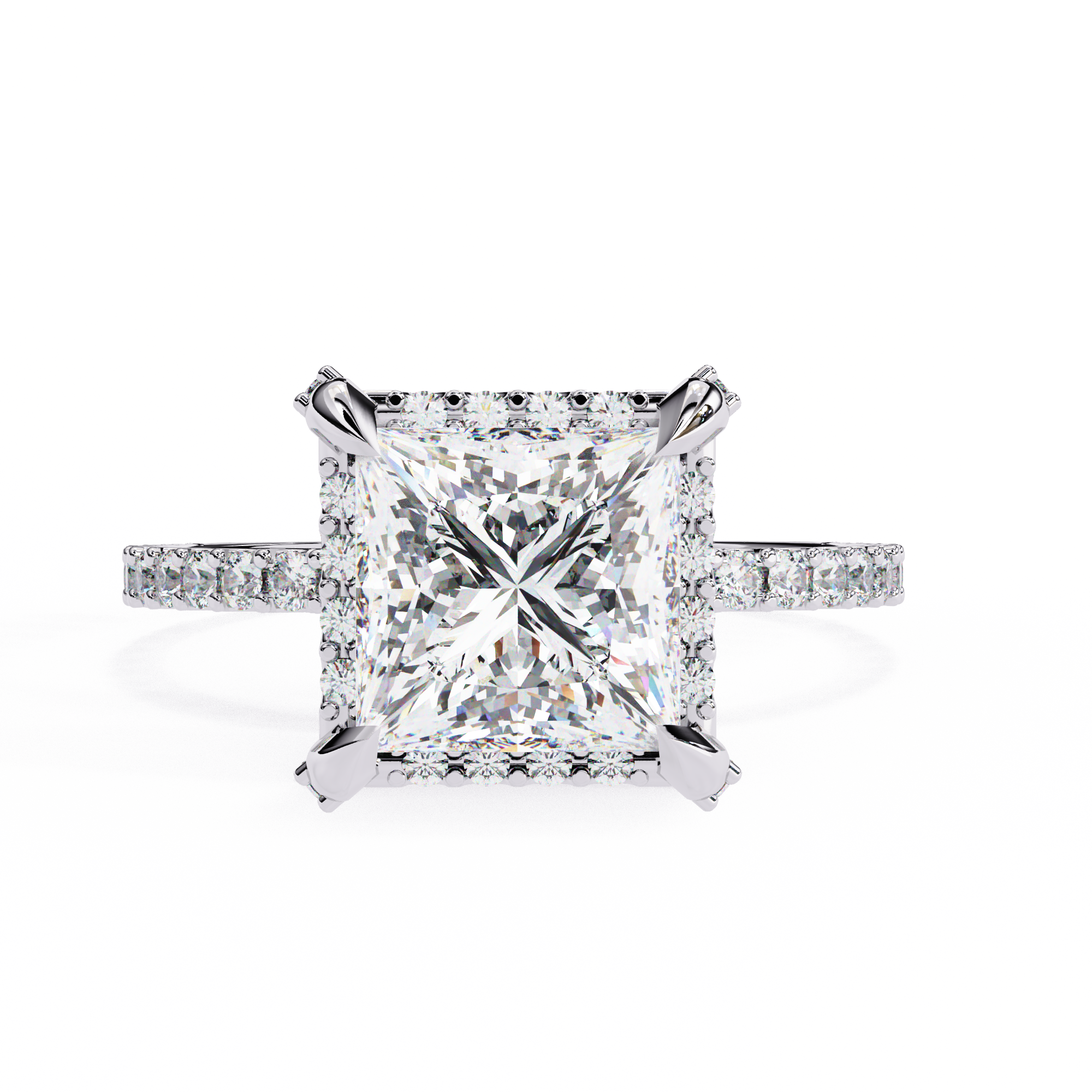 PRINCESS DIAMOND RING 