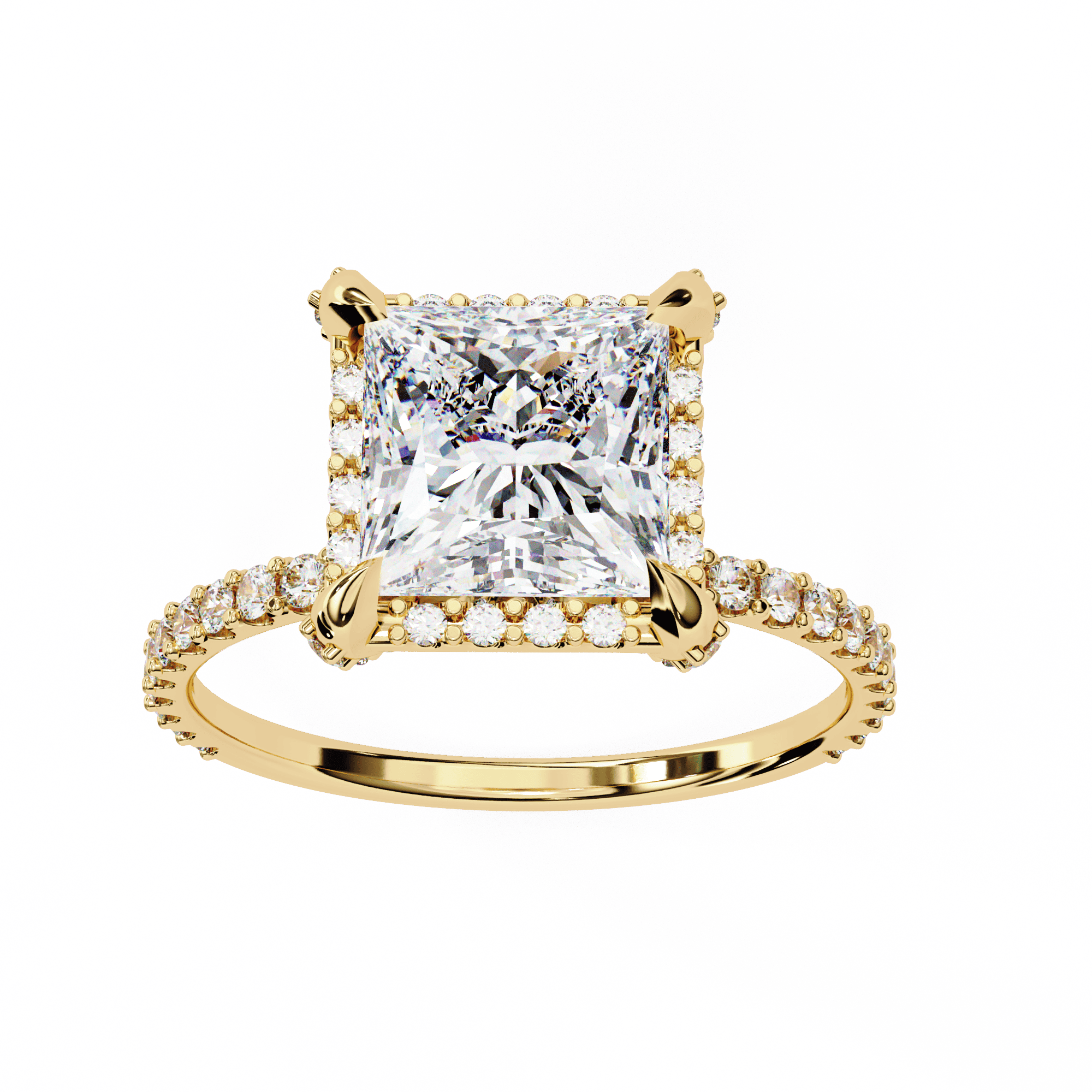 PRINCESS DIAMOND RING 
