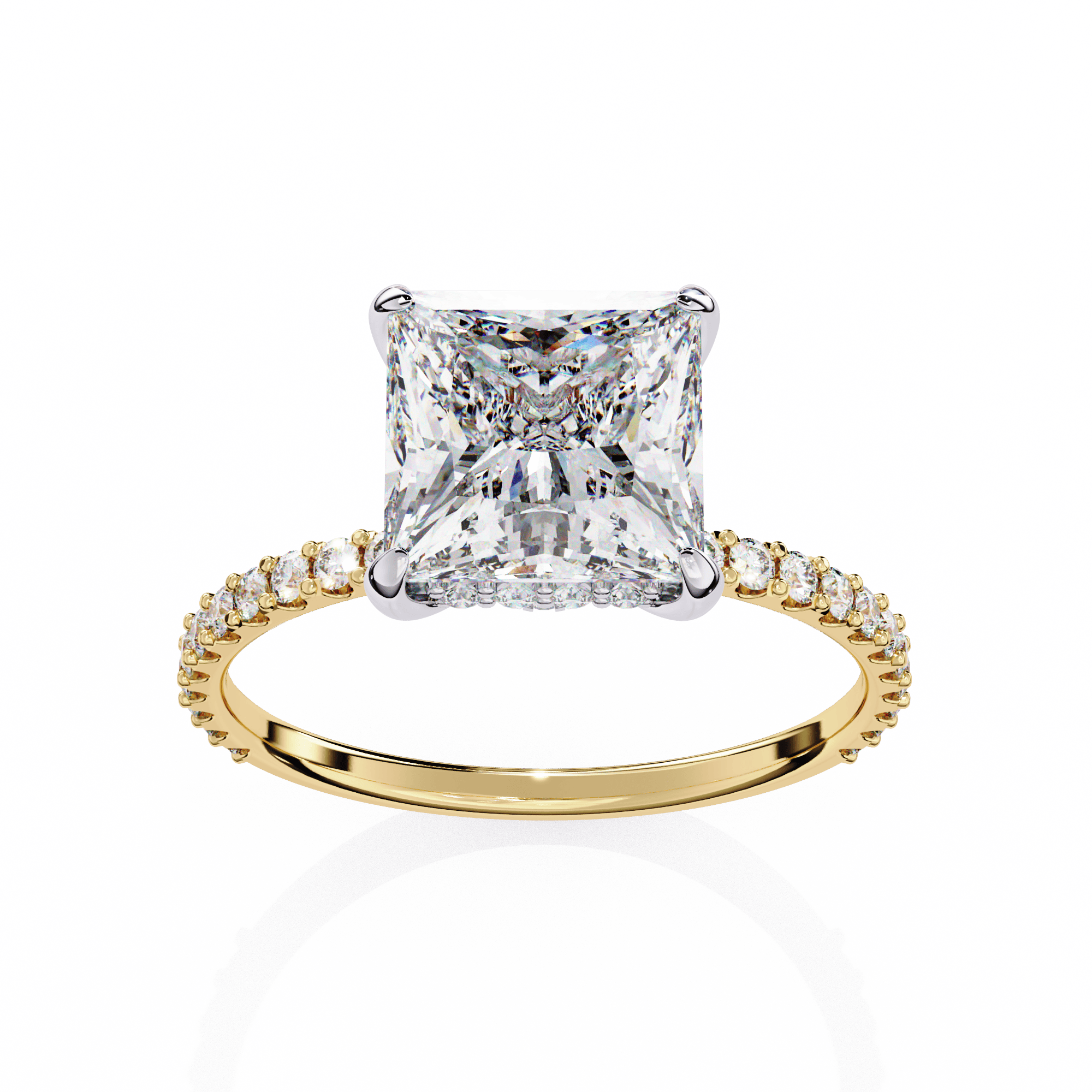 PRINCESS DIAMOND RING 