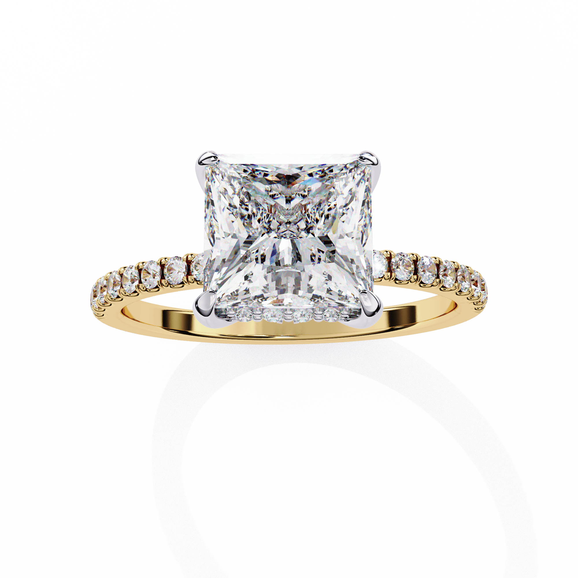PRINCESS DIAMOND RING 