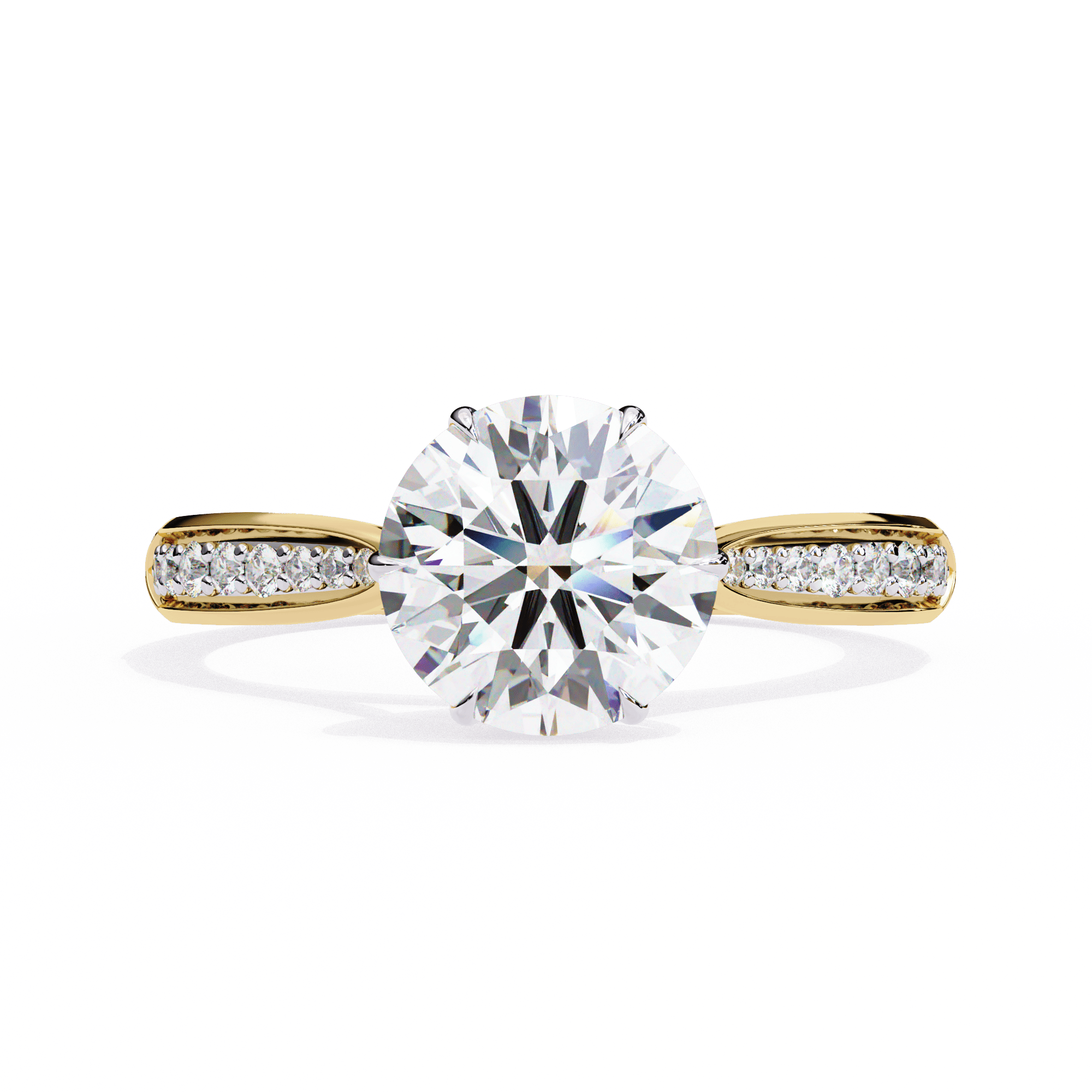 Round Solitaire Ring 