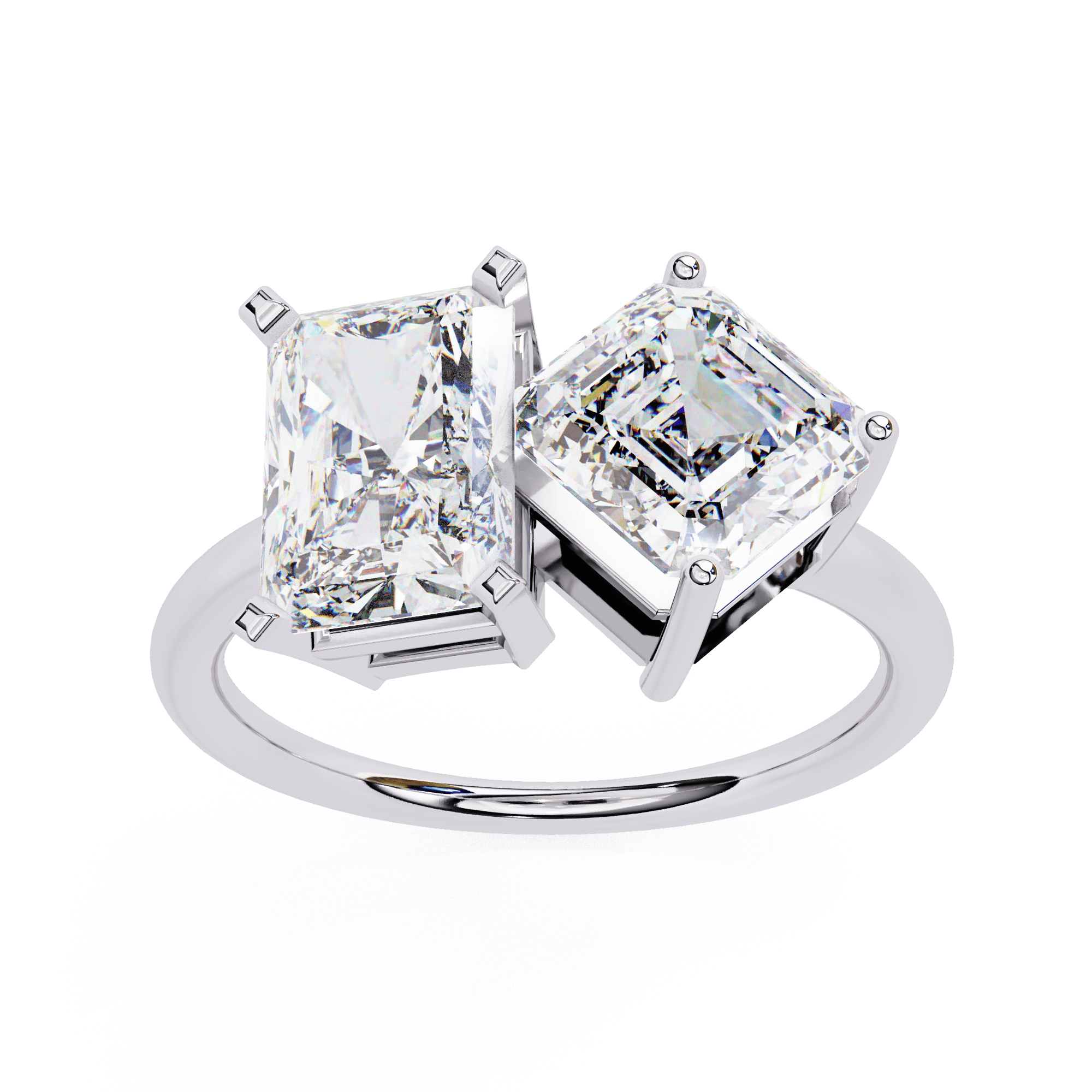 Fancy Solitaire Ring 