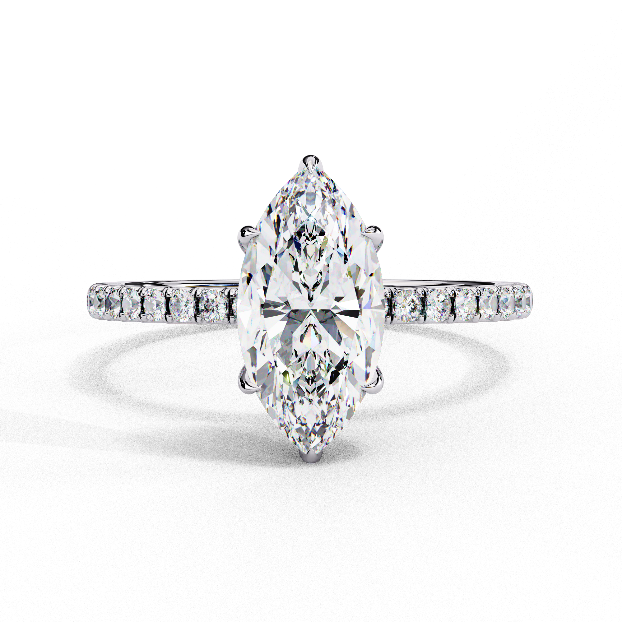 Marquise Solitaire Ring