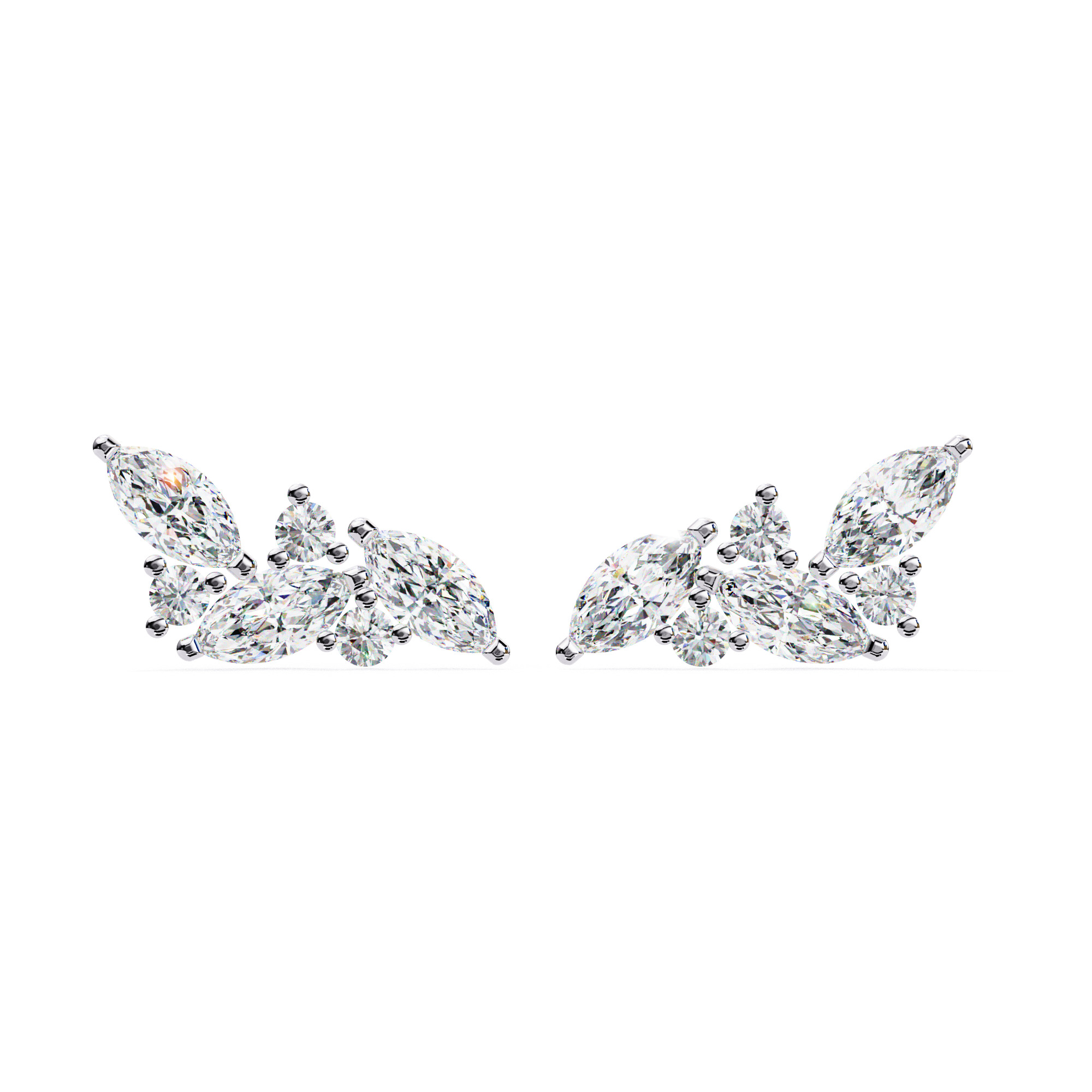 Cluster Earrings