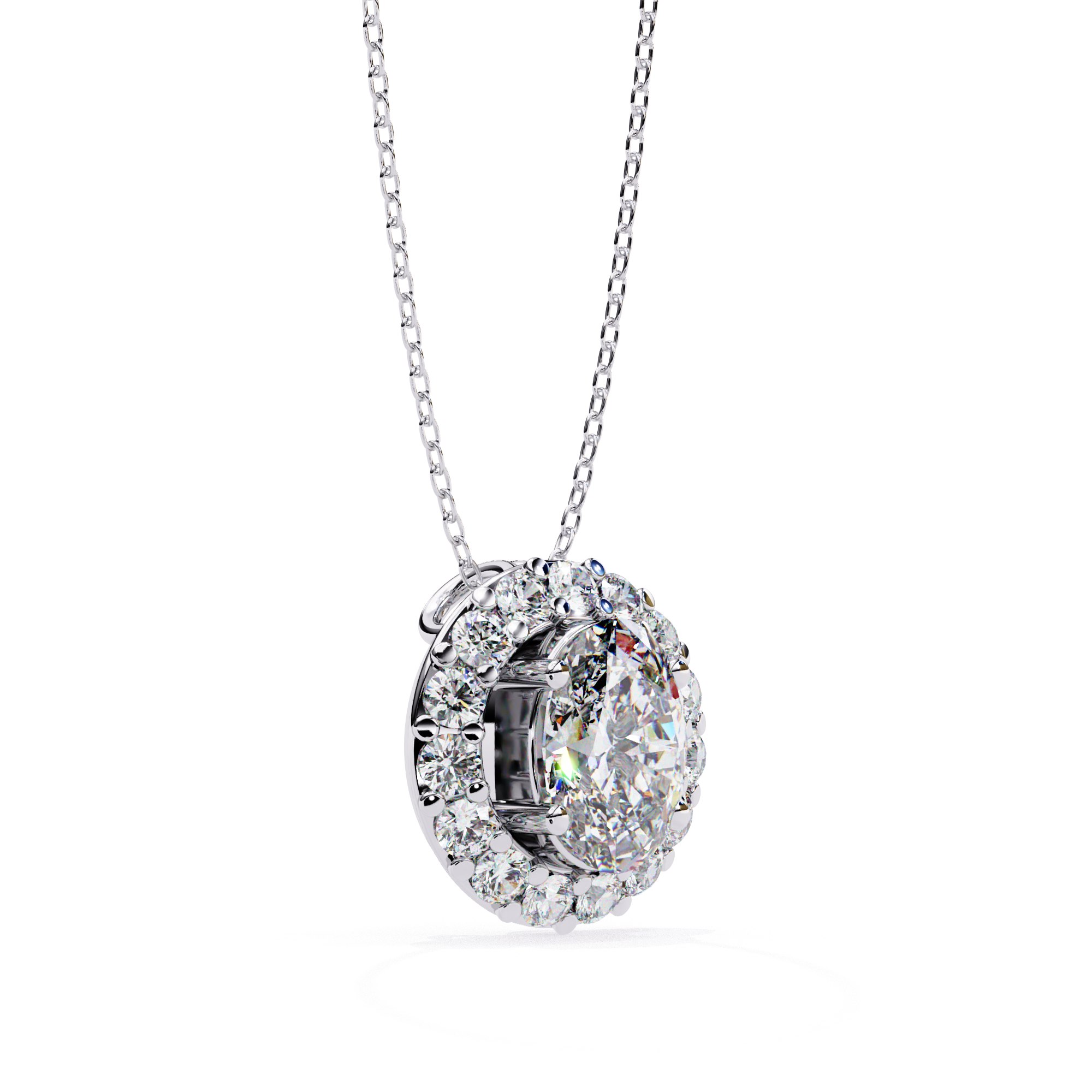 Oval pendant pendant  