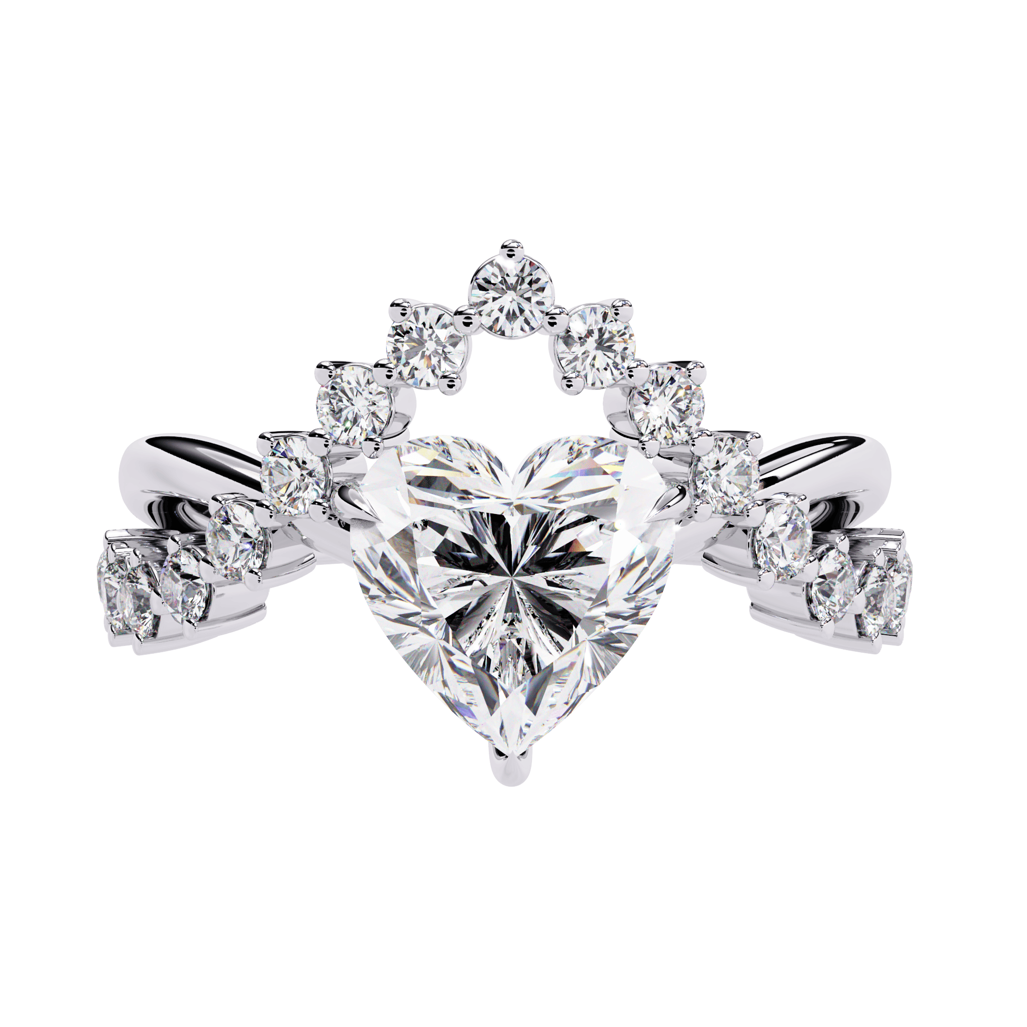 Eternal Heart Diamond Ring