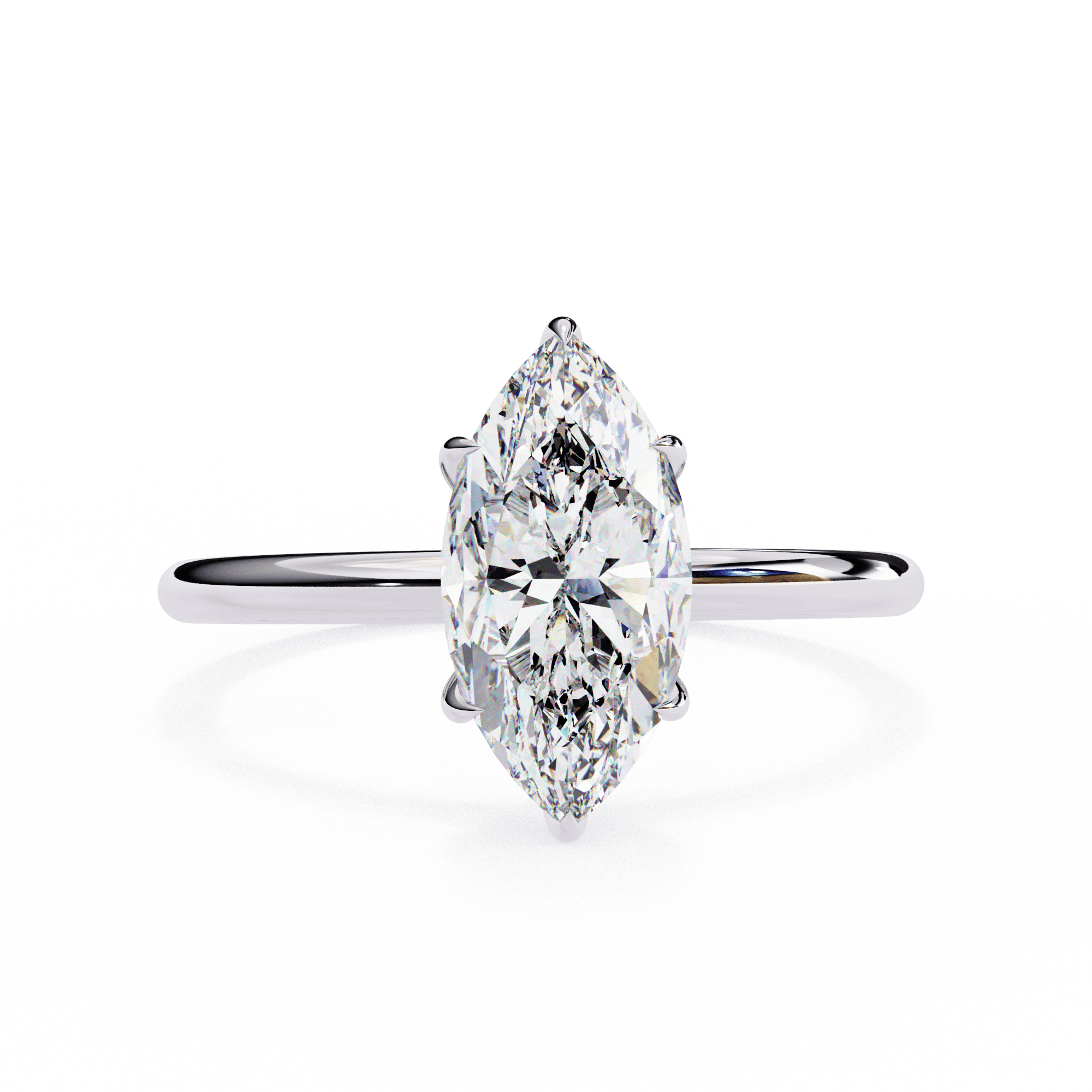 Marquise Solitaire Ring