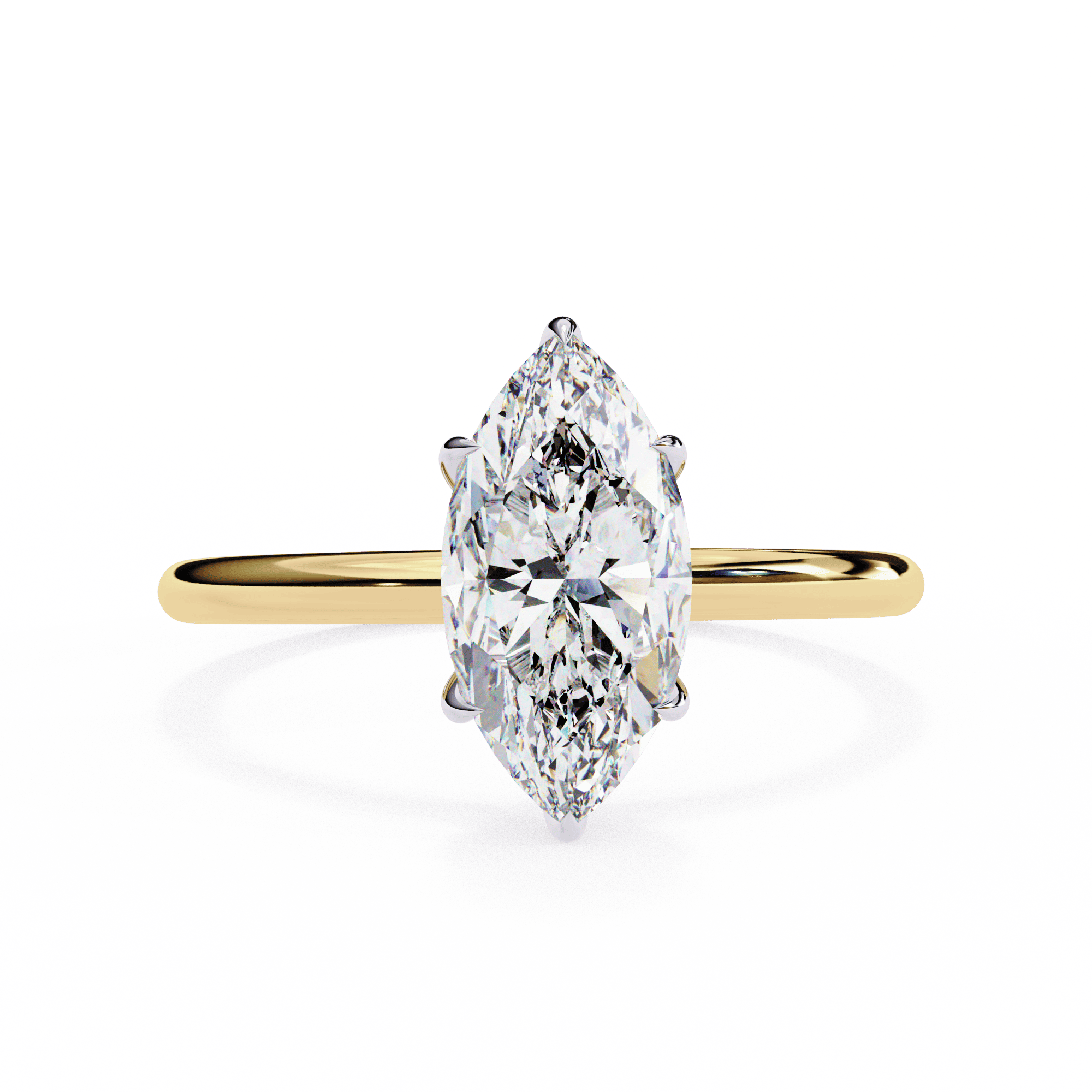 Marquise Solitaire Ring