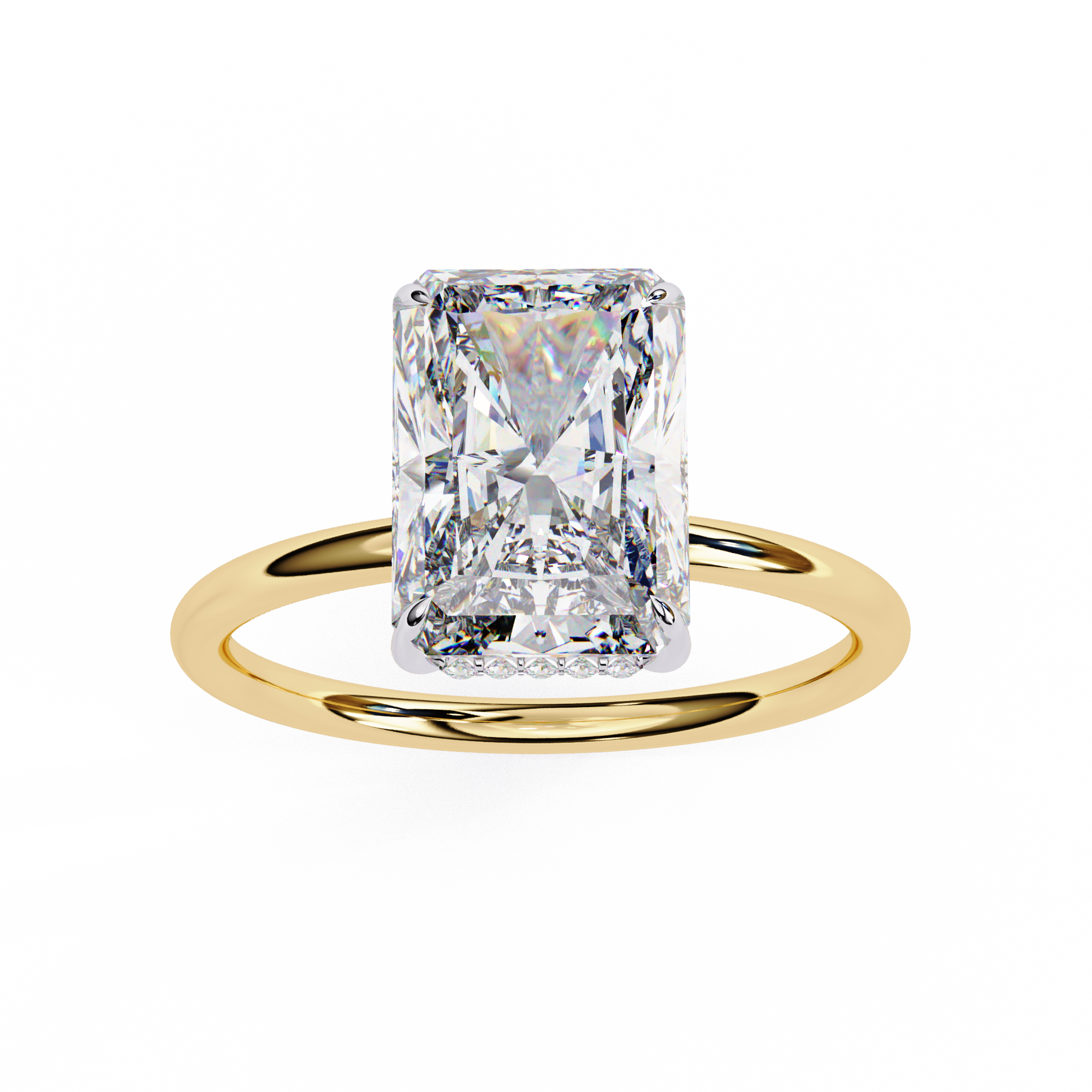 Solitaire Radiant Ring 