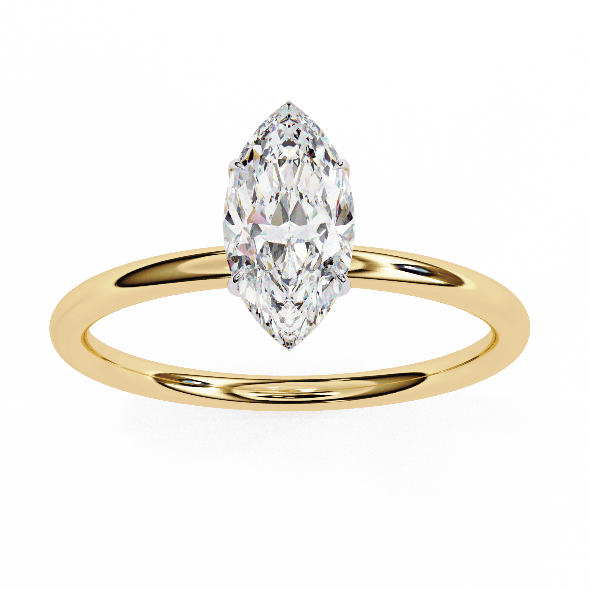 Marquise Solitaire Ring