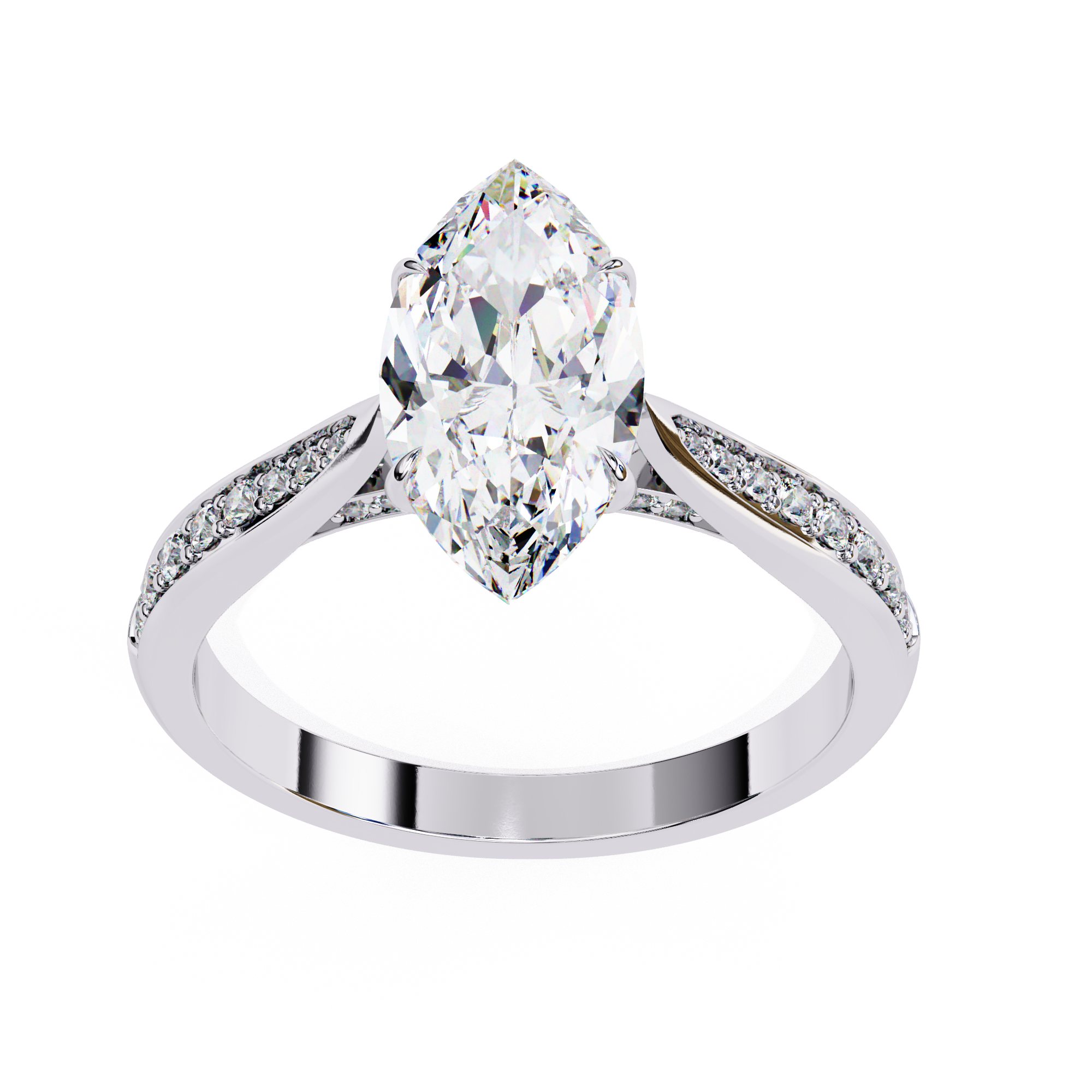 Graceful Marquies Diamond Ring