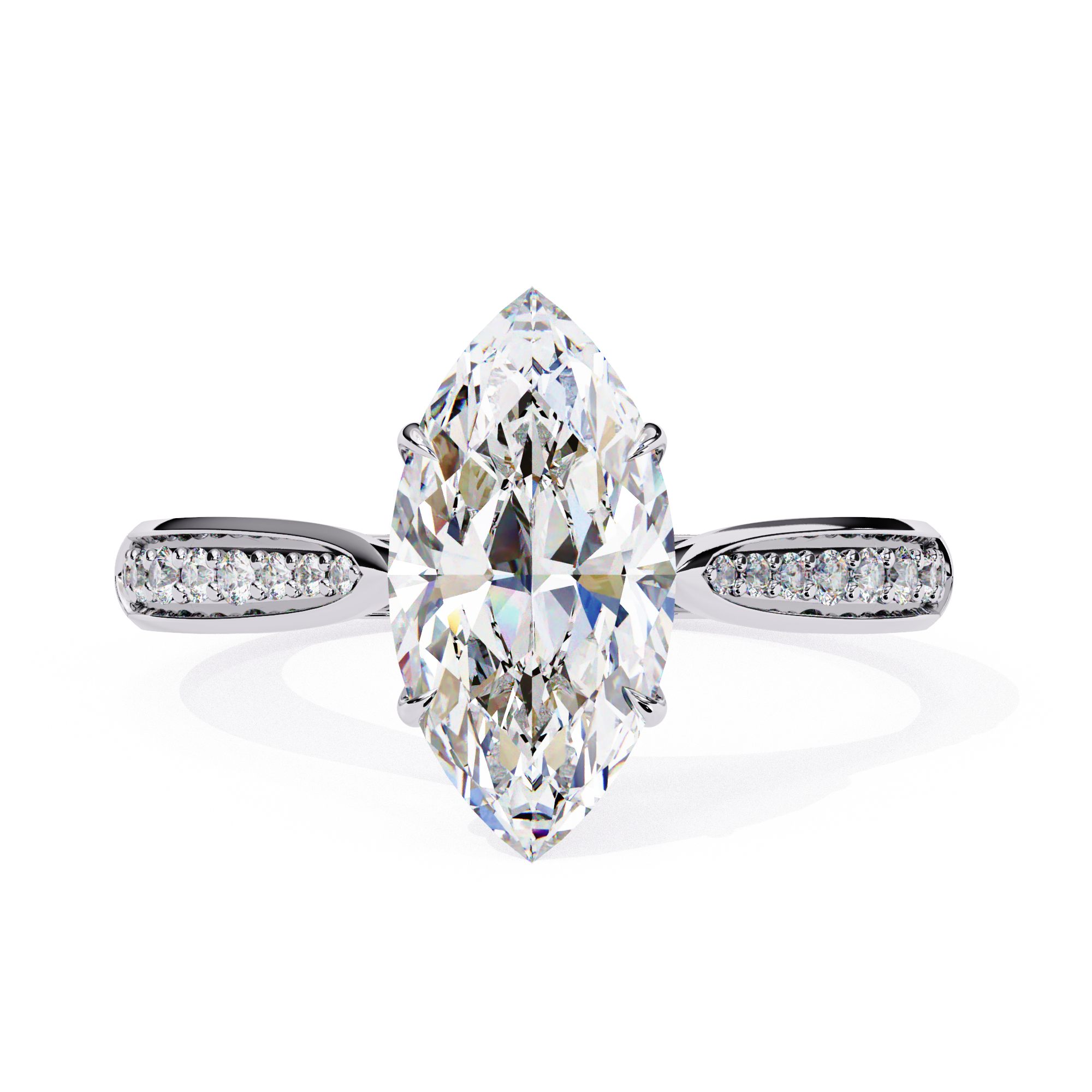 Graceful Marquies Diamond Ring